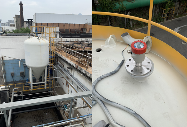 雷達(dá)料位計現(xiàn)場應(yīng)用